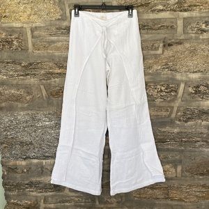 Wide leg beach pants